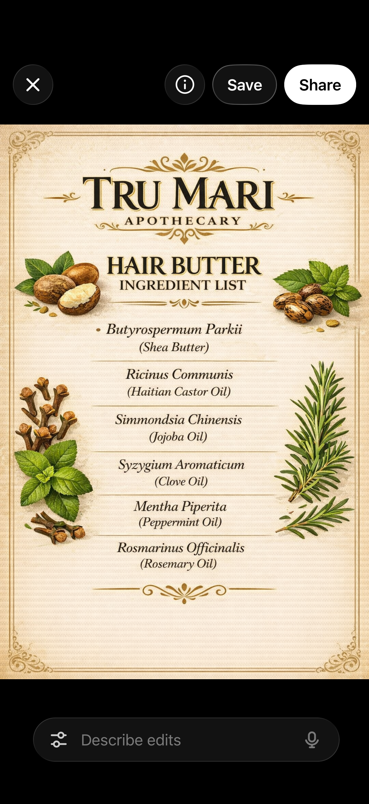 Tata's Hair Butter